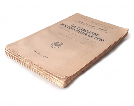Książka Wojna polsko-rosyjka 1920 z przedmową marszałka F. Focha, Wydawnictwo Payot, Paris 1928 
