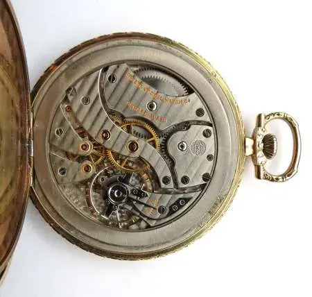 Złoty zegarek kieszonkowy IWC Schaffhausen, 1936