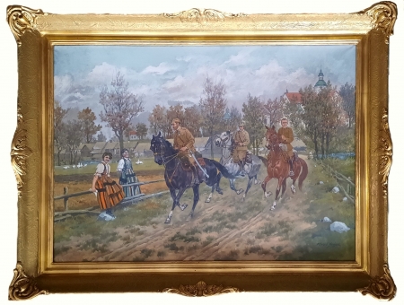 Hubalczycy we wsi Poświętne