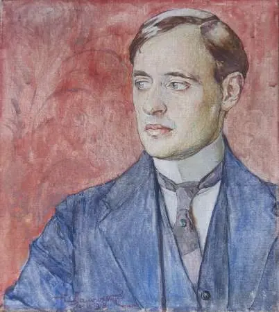 Portret młodego mężczyzny, 1918