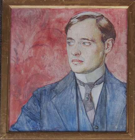 Portret młodego mężczyzny, 1918