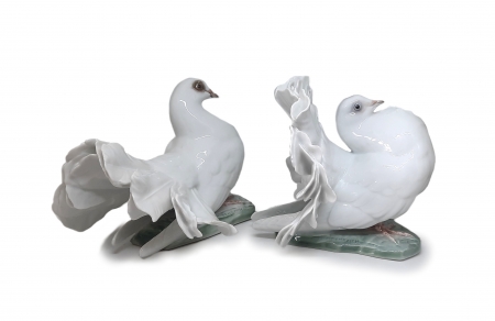 Para gołębi proj. Fritz Heidenreich, Rosenthal lata 50./60. XX w.