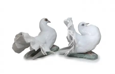 Para gołębi proj. Fritz Heidenreich, Rosenthal lata 50./60. XX w.