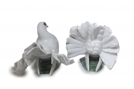 Para gołębi proj. Fritz Heidenreich, Rosenthal lata 50./60. XX w.