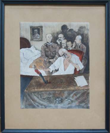 Marszałek Piłsudski w karykaturze >Wańka-Wstańka czyli zabawy z Sejmem