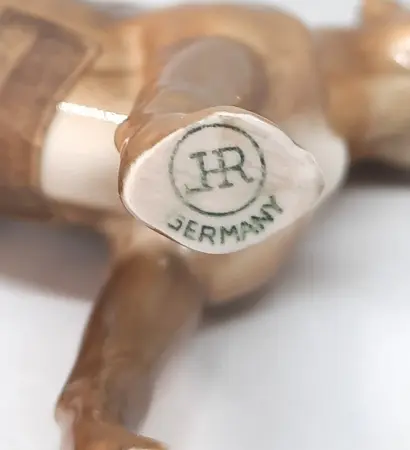 Figurka porcelanowa Bokser, Hutschenreuther I poł. XX w.