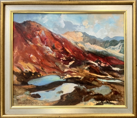 Zakopane. Widok z przełęczy Karb 