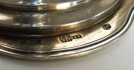 Para srebrnych świeczników Karol Filip Malcz, 1861