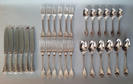 Zestaw sztucców na 6 osób, CHRISTOFLE