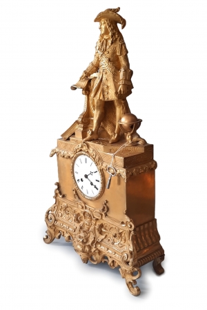 Zegar kominkowy Podróżnik