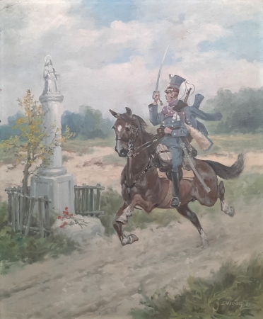 Ułan przy kapliczce