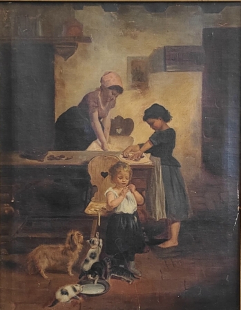  SCENA RODZAJOWA WE WNĘTRZU 