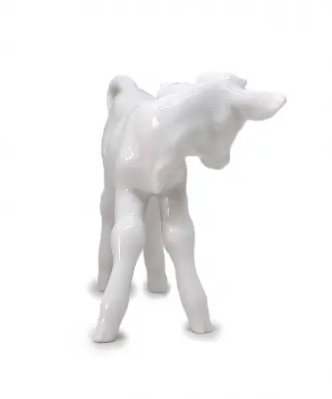 Figurka porcelanowa Cielaczek, Miśnia po 1934 r.