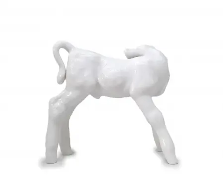 Figurka porcelanowa Cielaczek, Miśnia po 1934 r.