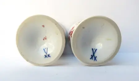 Para kieliszków do jajek, Miśnia, 1924-1934