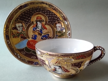 Filiżanka do mokki Satsuma, Japonia, ok poł. XX w.