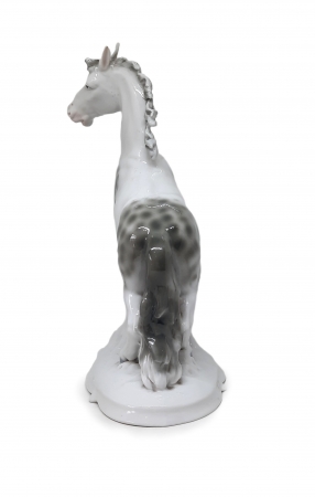 Figurka porcelanowa Koń