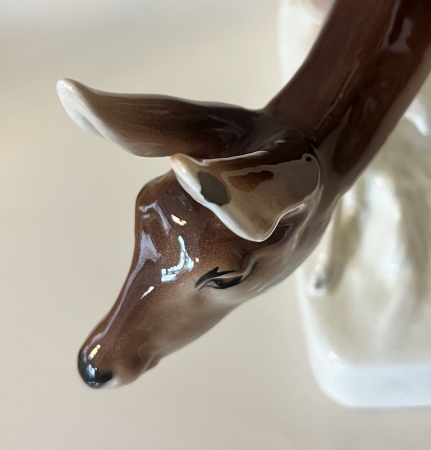 Porcelanowa sarna Royal Dux 