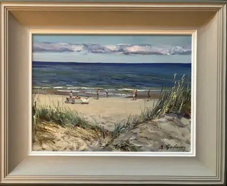  NA PÓŁWYSPIE HELSKIM WEJŚCIE NA PLAŻĘ 