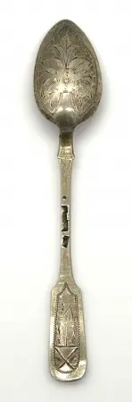 Łyżeczki srebrne - 6 sztuk
