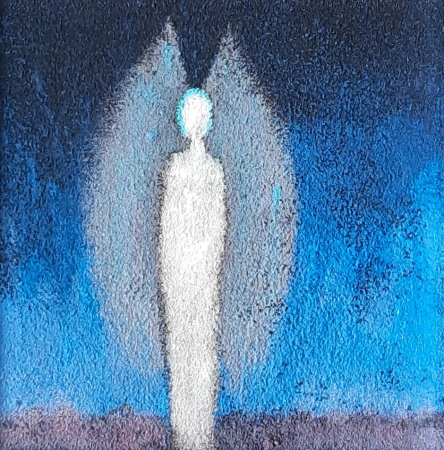 Anioł w błękitach III