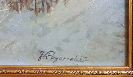 Pejzaż zimowy