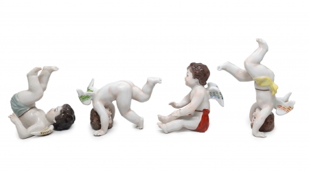 Porcelanowe amorki, Rudolstadt-Volkstedt po 1945 r.