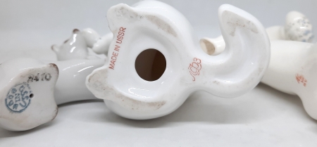 Figurki porcelanowe ZSRR, II poł. XX w.