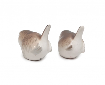 Figurki porcelanowe Strzyżyk, Łomonosow II poł. XX w.