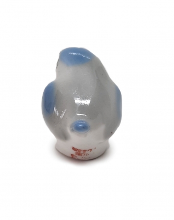 Figurka porcelanowa Sikorka, Łomonosow II poł. XX w.