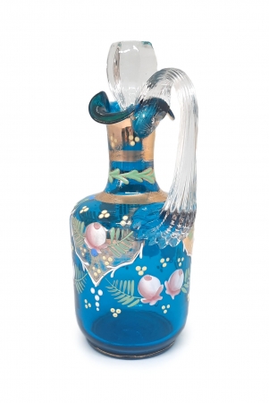 Karafka szklana z korkiem