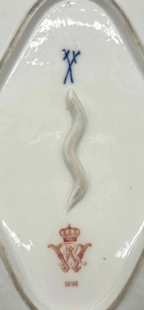 Porcelana z zastawy cesarskiej Wilhelma II - MIŚNIA