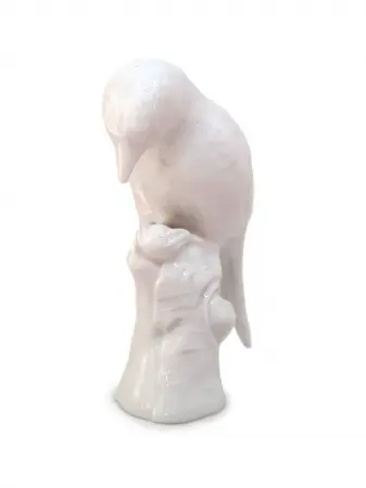 Figurka porcelanowa Dzięcioł KPM Berlin