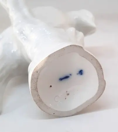 Figurka porcelanowa Dzięcioł KPM Berlin