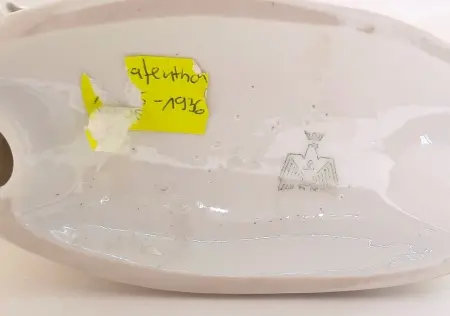 Figurka porcelanowa Para psów myśliwskich Grafenthal, Carl Scheidig