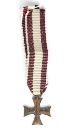 Miniatura Krzyż Walecznych 1920 (PSZ/Z)