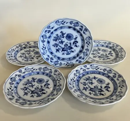 Talerzyki deserowe Ernst Teichert Meissen