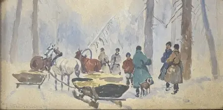 Zimowe zaprzęgi 