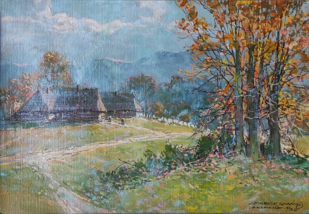 ZAKOPANE. PEJZAŻ JESIENNY 1990