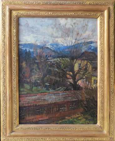 Pejzaż z Bielska-Białej, 1951