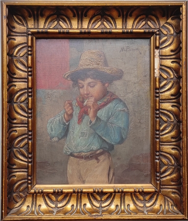 CHŁOPIEC Z PAPIEROSEM