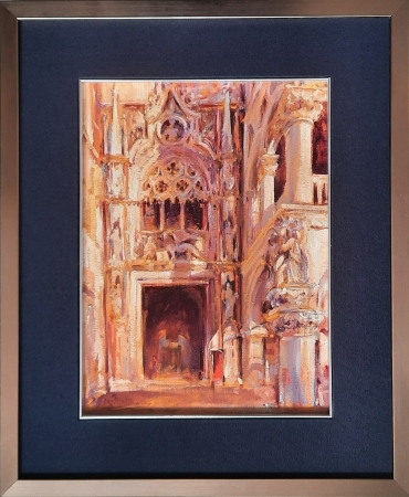 Wenecja - Wejście do Pałacu Dożów