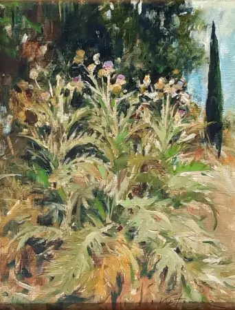 Osty - motyw z Toskani