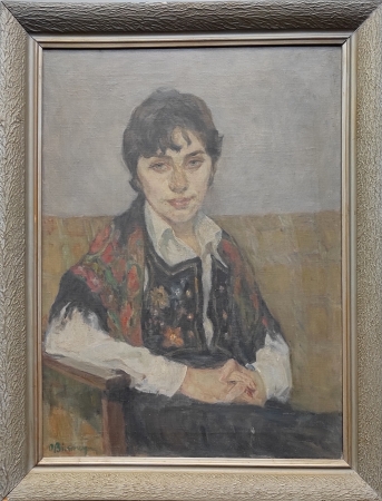 Dziewczyna w śląskim gorseciku 1979