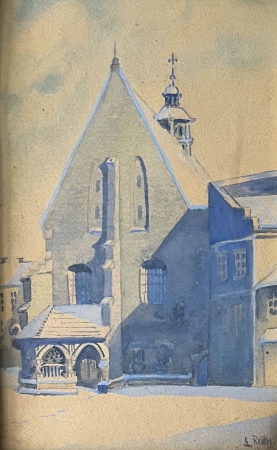 Kraków - Ogrójec kościoła św. Barbary 