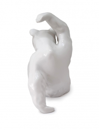 Figurka porcelanowa Niedźwiedź Niemcy, KPM Berlin, po 1955 roku