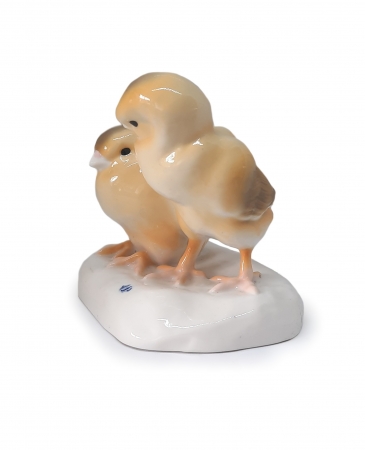 Figurka porcelanowa Kurczaczki, Nymphenburg I poł. XX w.