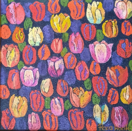 Tulipany w blasku
