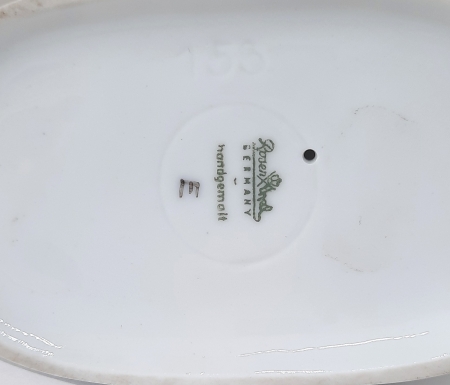 Figurka porcelanowa Kaczki proj. Karl Himmelstoss, Niemcy, Rosenthal II poł. XX w.