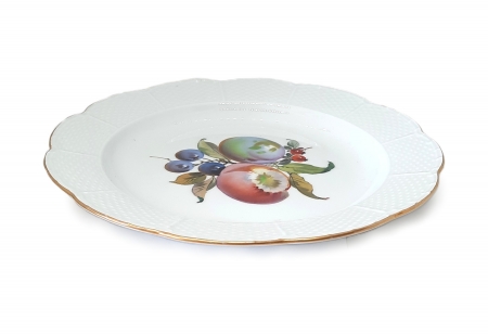 Talerzyk porcelanowy, Miśnia II poł. XIX w.